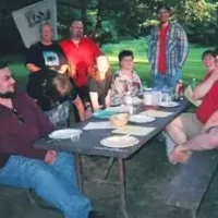 June 27, 2004: Potluck at our first "Summer Soulstice" ritual, 2004